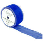 50mm Organza Ribbon - Royal Blue