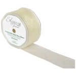 50mm Organza Ribbon - Ivory