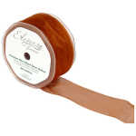 50mm Organza Ribbon - Copper