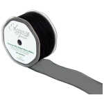 50mm Organza Ribbon - Black