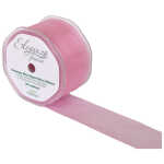 50mm Organza Ribbon - Fashion Pink