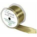 50mm Organza Ribbon - Metallic Gold