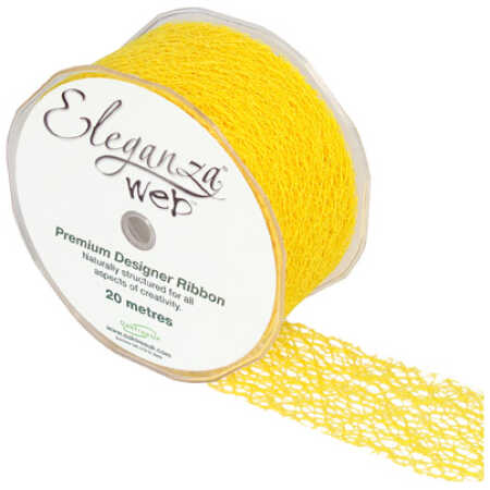 Web Ribbon - Yellow