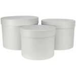 Grey Hat Box - Set Of 3