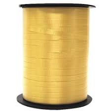 Oasis&reg; Poly Curling Ribbon &ndash; Old Gold
