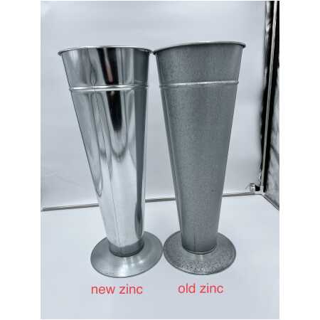 Zinc Shop Flower Vase