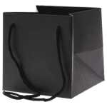 17cm Hand Tie Bag - Black