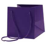 17cm Hand Tie Bag - Plum