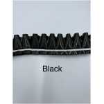 Pleated Ribbon - Black