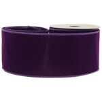 Christmas Velvet Ribbon - Purple