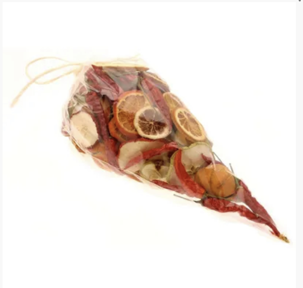 Mixed Cone Dried Fruit & Chillies, The Baggery Sundries UK Ltd Mixed Cone Dried Fruit & Chillies