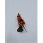 Christmas Grape Cluster Pick - Copper
