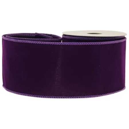 Christmas Velvet Ribbon - Purple