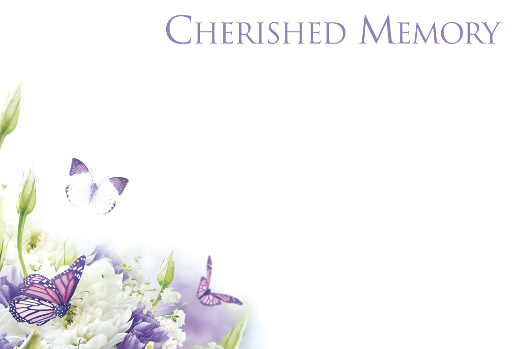 Small Card - Cherished Memory, The Baggery Sundries UK Ltd Small Card - Cherished Memory