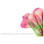 Large Card - forever In Our Thoughts