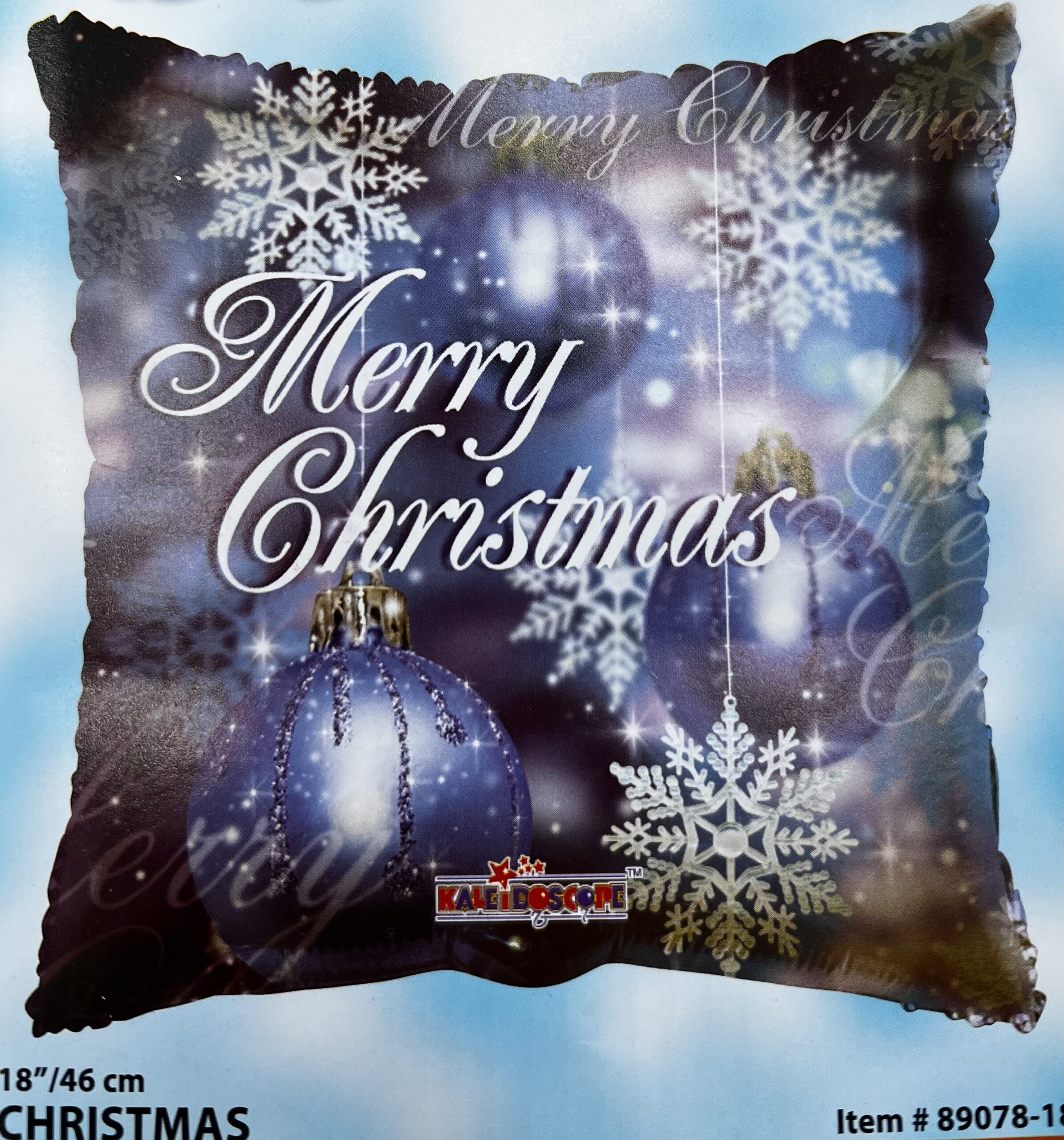 Merry Christmas Foil Balloon Snowflake Baubles, The Baggery Sundries UK Ltd Merry Christmas Foil Balloon Snowflake Baubles