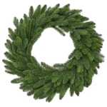 Vermont 60CM (24") Spruce Double Wreath 216 Tips