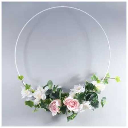 50cm Bridesmaid Flower Hoop