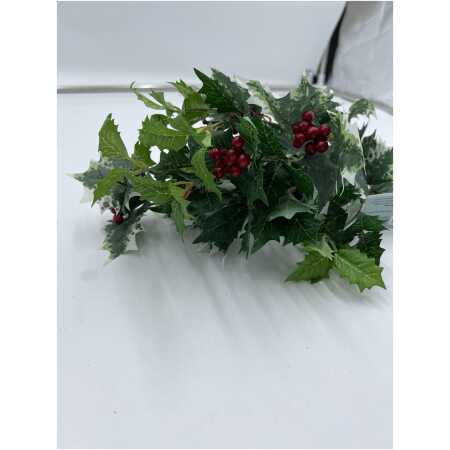 Christmas Artificial Holly Bush