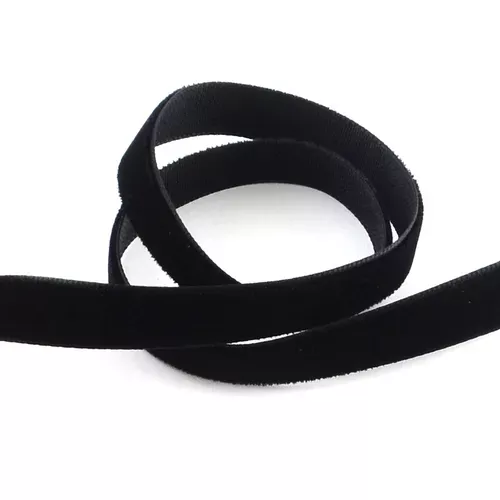Black Velvet Ribbon 15mm x 20m, The Baggery Sundries UK Ltd Black Velvet Ribbon 15mm x 20m
