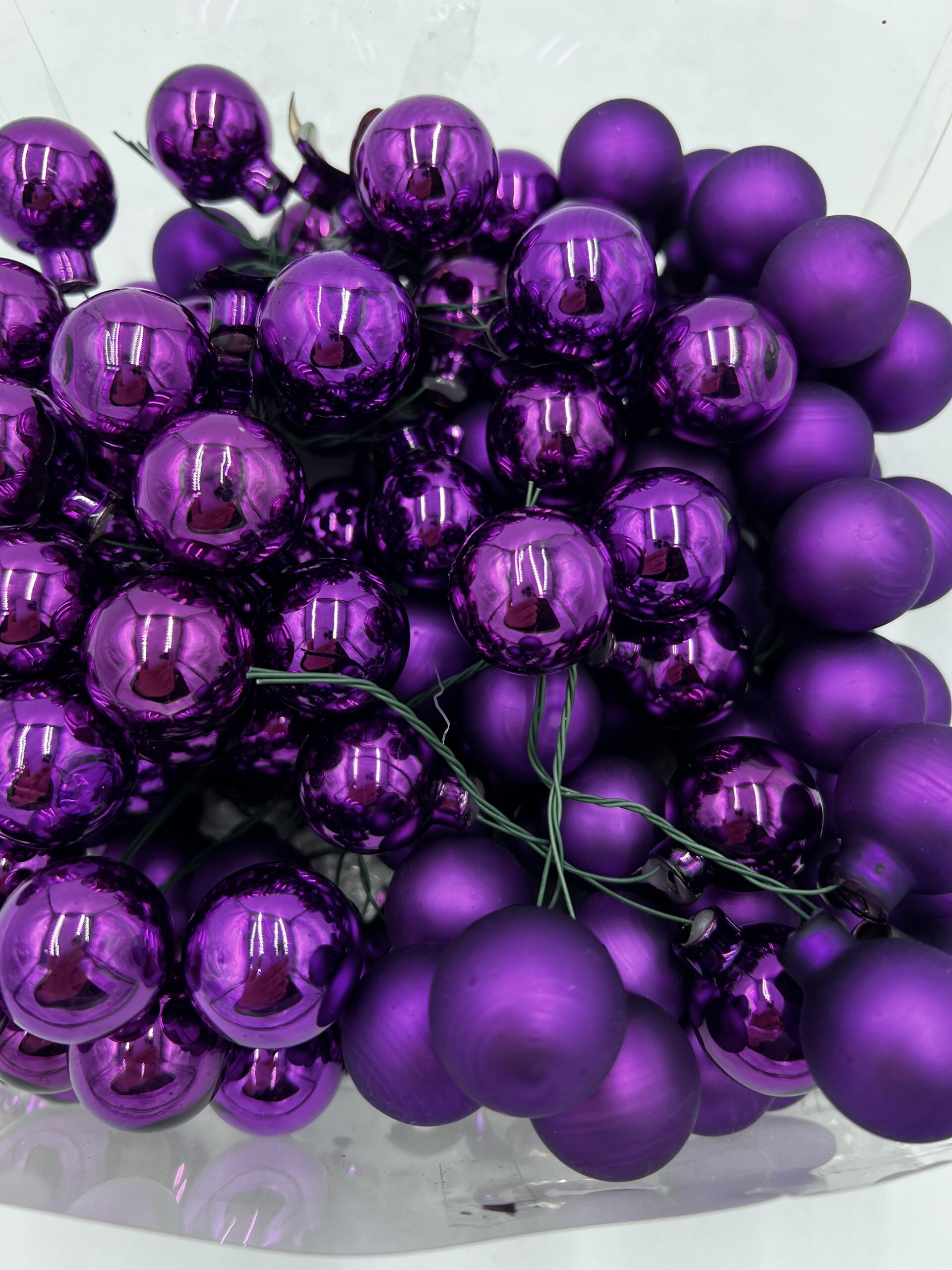 Christmas Ball Pick - Purple, The Baggery Sundries UK Ltd Christmas Ball Pick - Purple
