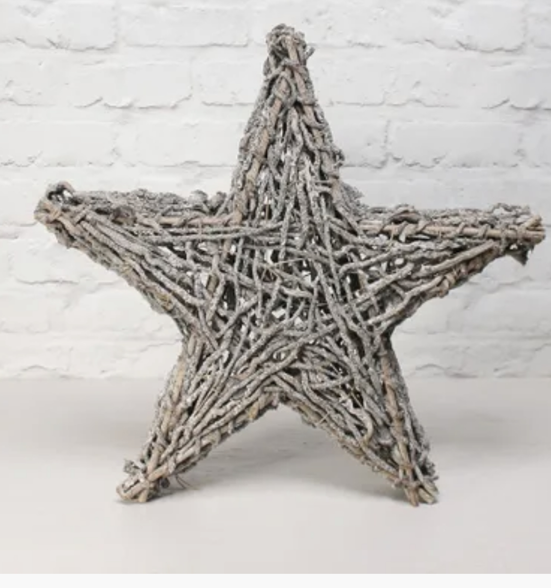 Star Botay Open Weave Frosted