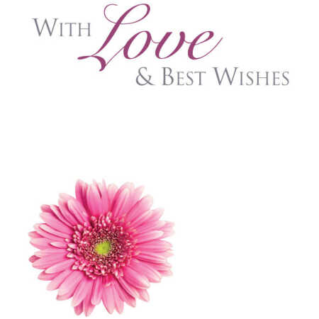 Small Card - With Love & Best Wishes