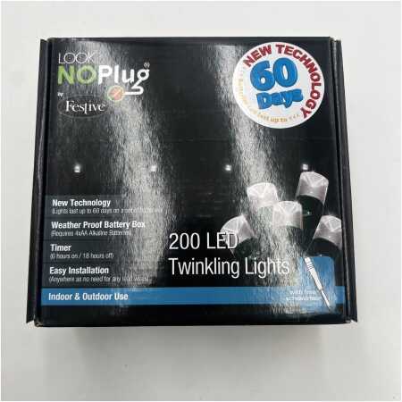 Christmas Lights - 200 LED Twinkling Lights