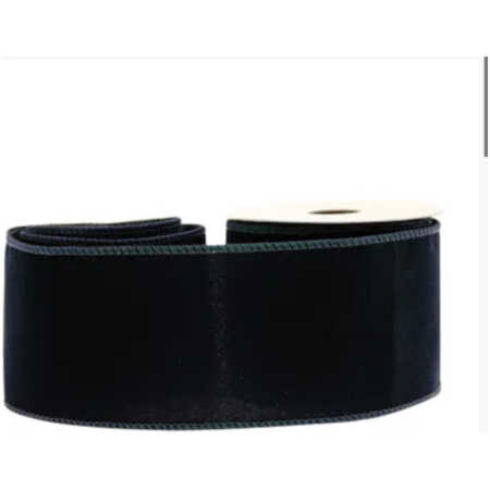 Christmas Velvet Ribbon - Black