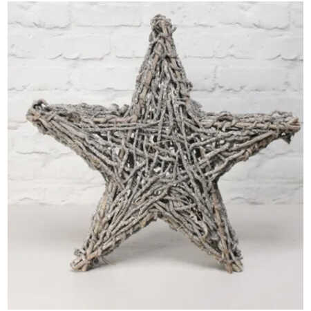 Star Botay Open Weave Frosted