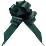Hunter Green Pull Bow (50mm)