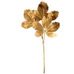 89cm Painted Cryptotaenia Japonica Spray Gold