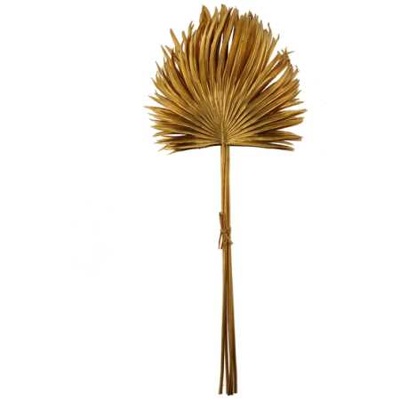 60cm Glittered Palm Leaf Bundle