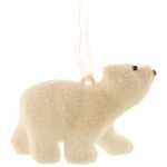 Hanging Polar Bear Decoration