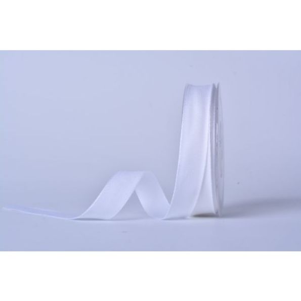White Biodegradable Ribbon 16mm