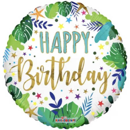 ECO ONE Balloon - Birthday Jungle (18 inch)
