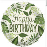 ECO Balloon - Birthday Nature (18 inch)