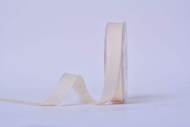 Ivory Biodegradable Ribbon 25mm, The Baggery Sundries UK Ltd Ivory Biodegradable Ribbon 25mm