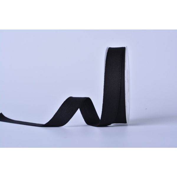 Black Biodegradable Ribbon 16mm, The Baggery Sundries UK Ltd Black Biodegradable Ribbon 16mm