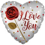 Eco Balloon - I Love You - Matt - 18 Inch