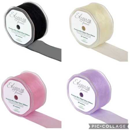 50mm Organza Ribbon