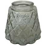 Clear Diamond Inverted Vase box in 24