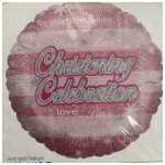 Baby Foil Balloons On Christening Celebration