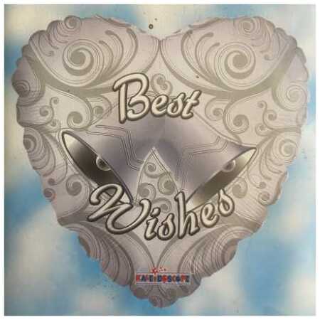 Best Wishes Foil Balloon Bells