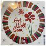 Get Well Soon Foil Balloon Iris