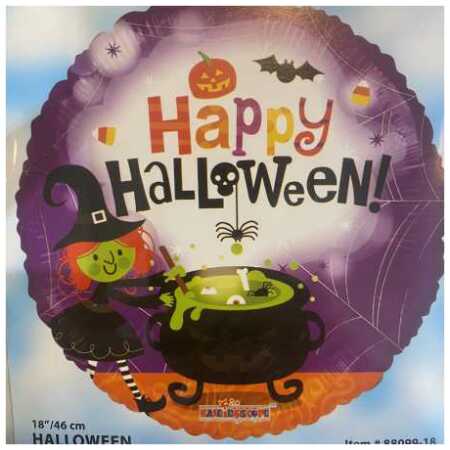 Halloween Foil Balloon Witch