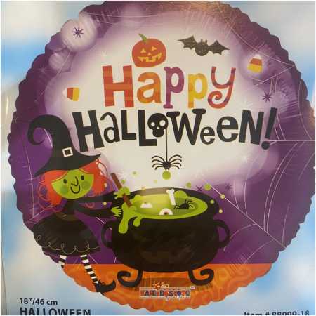 Halloween Foil Balloon Witch, The Baggery Sundries UK Ltd Halloween Foil Balloon Witch