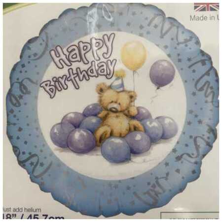 Happy Birthday Balloon Bear
