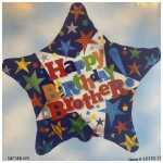 Happy Birthday Foil Balloon Brother