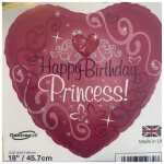 Happy Birthday Foil Balloon Princess 2